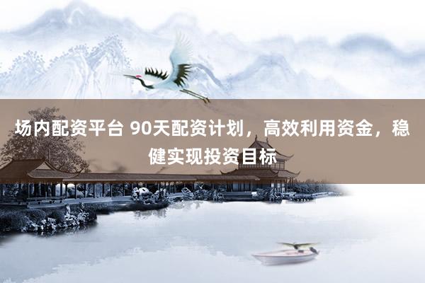 场内配资平台 90天配资计划，高效利用资金，稳健实现投资目标
