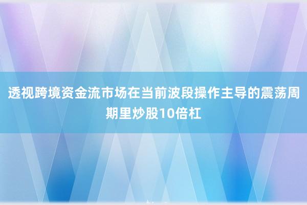 透视跨境资金流市场在当前波段操作主导的震荡周期里炒股10倍杠